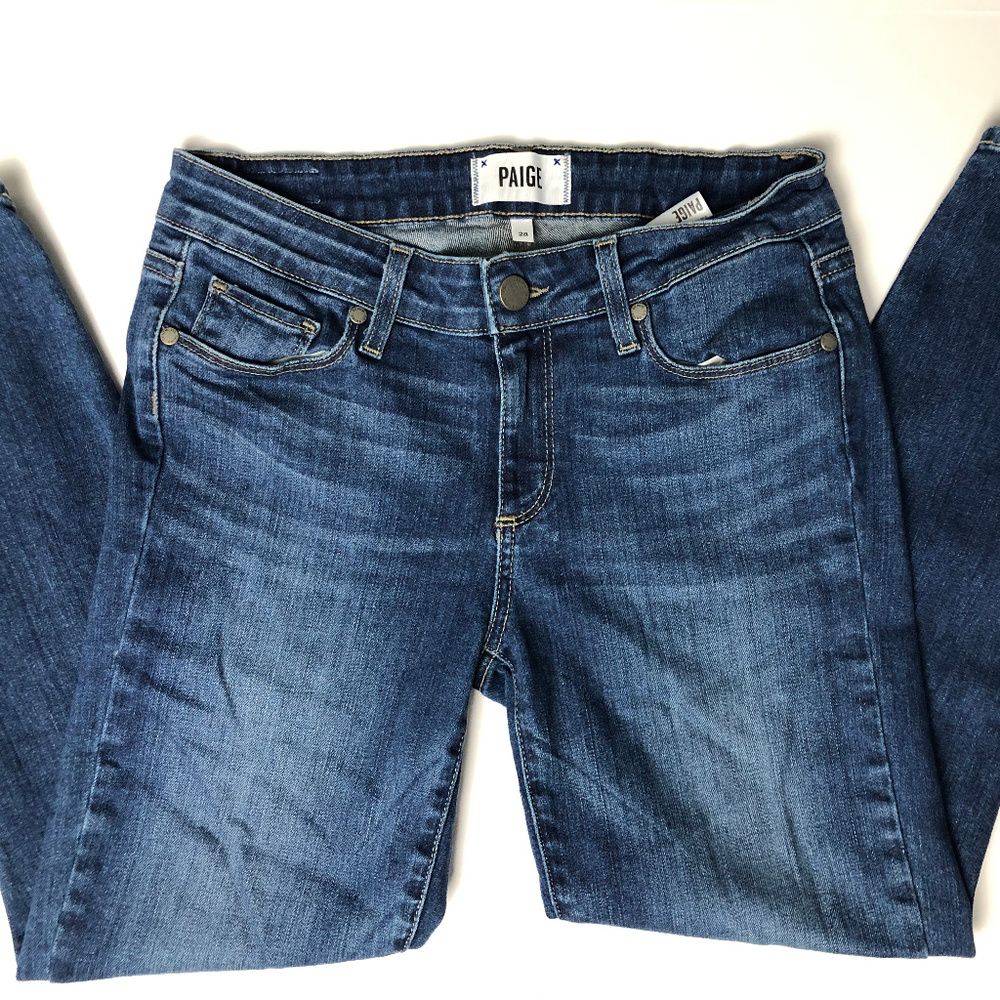 Paige Womens Verdugo Crop Jeans 28